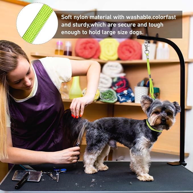 Pet Dog Grooming Loop Pet Bathing Tether Straps Heavy Duty Nylon Restraint Noose - Image 4