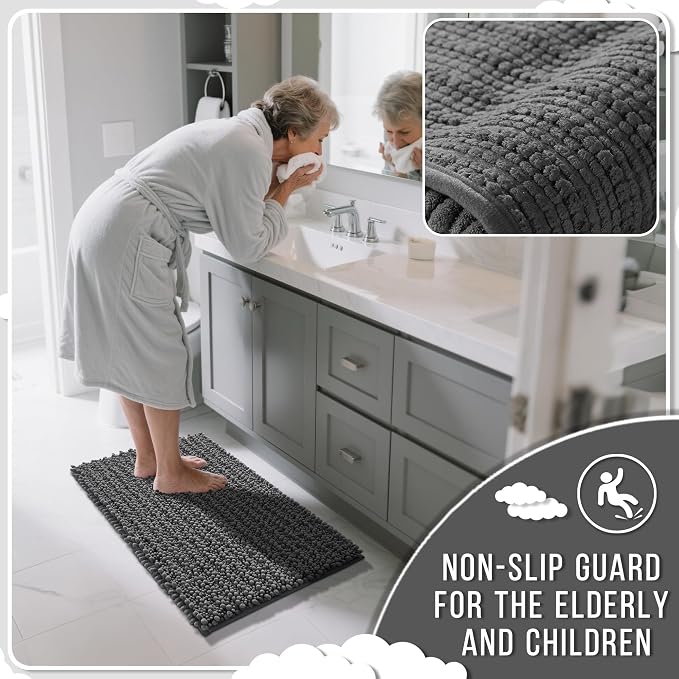 Yimobra Bathroom Rugs Sets 2 Piece - Image 5