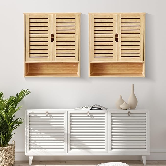 HYNAWIN Bathroom Wall-Mounted Medicine Cabinet - Image 9