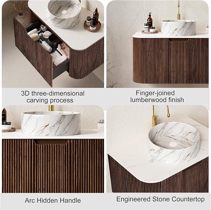 36" Floating Bathroom Vanity - Image 3