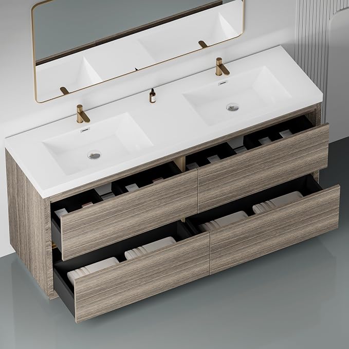 72" Freestanding Bathroom Vanity - Image 7