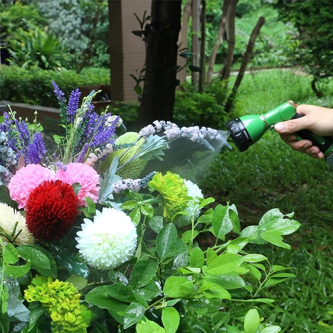 STYDDI Pro Ultra Heavy Duty Multi-Patterns Garden Hose Nozzle, All Metal Hose - Image 3