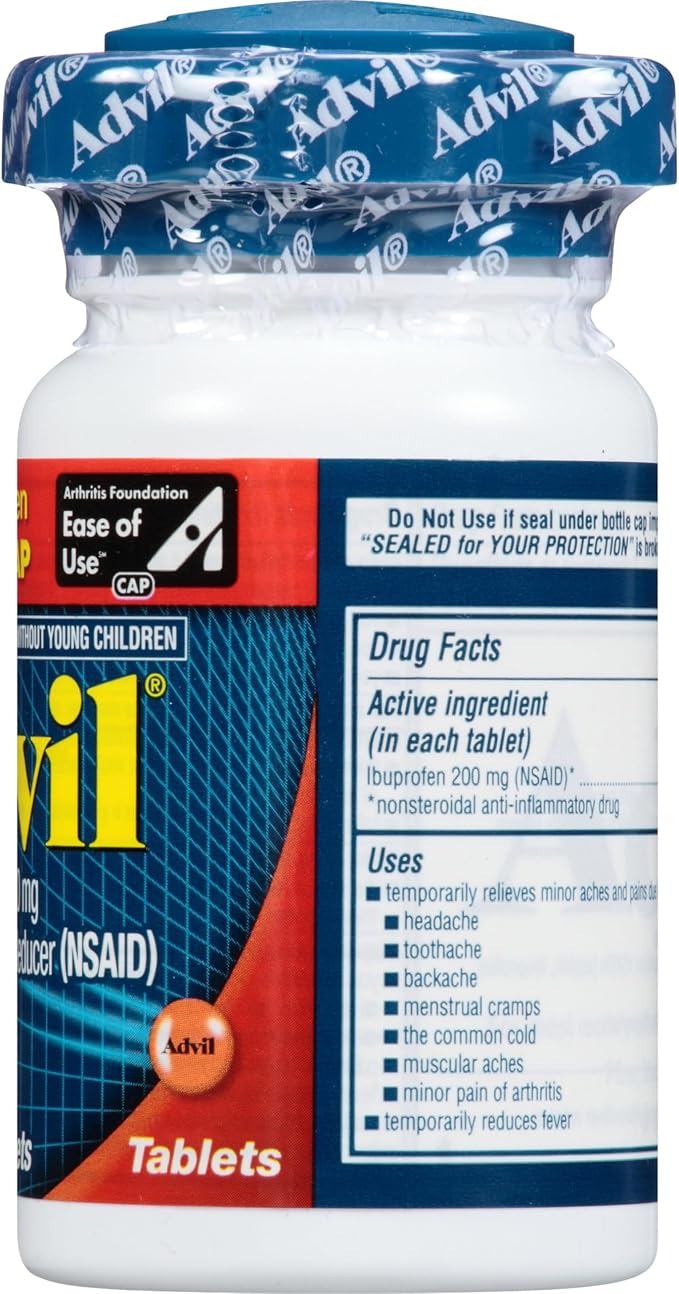 Advil Pain Reliever and Fever Reducer, Pain Relief Medicine - Image 16