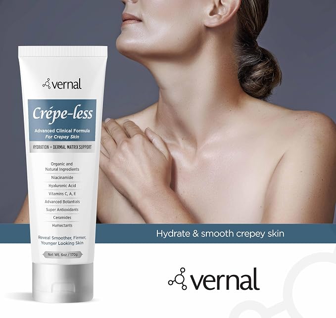 Vernal Crepe-less skin firming cream to reduce crepey arms, neck & hands. - Image 6