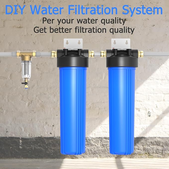 WHB20 Whole House Water Filter Housing, Fit 20"x4.5" Sediment etc Filters - Image 5