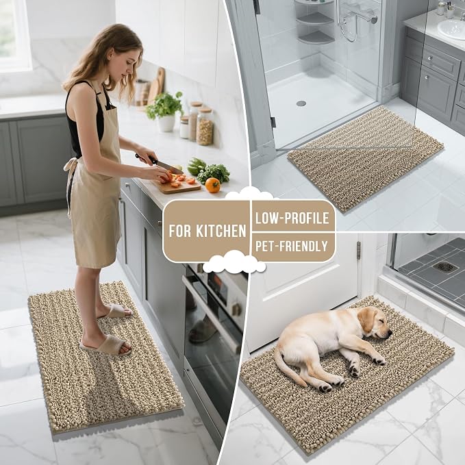 Yimobra Long Bathroom Rugs Non Slip Washable 44x24 Inch - Image 7