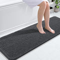 OLANLY Bathroom Rugs 59x20, Extra Soft Absorbent Chenille Bath Rugs, Rubber by OLANLY