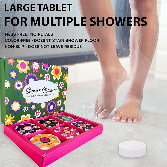 Shower Steamers for Women Gift Set – 24 Pack, Aromatherapy Shower Bombs - Image 4