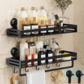 Shower Caddy Suction Cup, 11.8 inch 2 Pack Suction Shower Shelf by CIBOTIES
