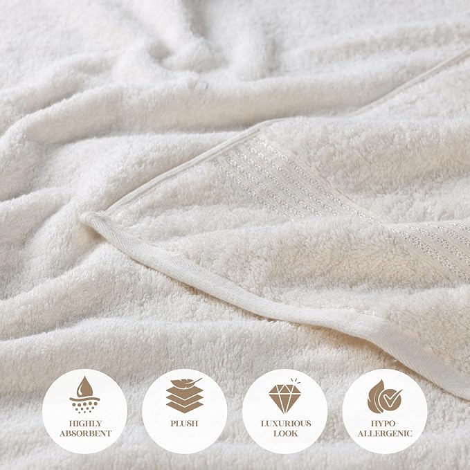 Superior Egyptian Cotton 10-Piece Face Towel Set, Small Towels - Image 8