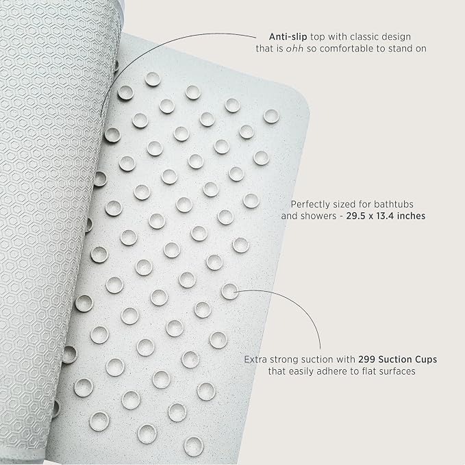 HEVEA Natural Rubber Big Bath Mat - Image 4