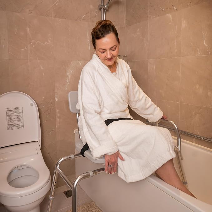 Eagle Health Supplies Sliding Shower Chair Tub Transfer Bench - Image 9