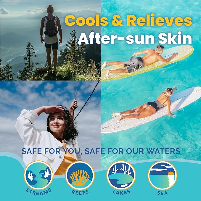 STREAM 2 SEA Sun & Sting Soothing Aloe Gel, Organic Aloe Vera Gel - Image 3