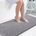 OLANLY Bathroom Rugs 47x24, Extra Soft Absorbent Chenille Bath Rugs, Rubber by OLANLY