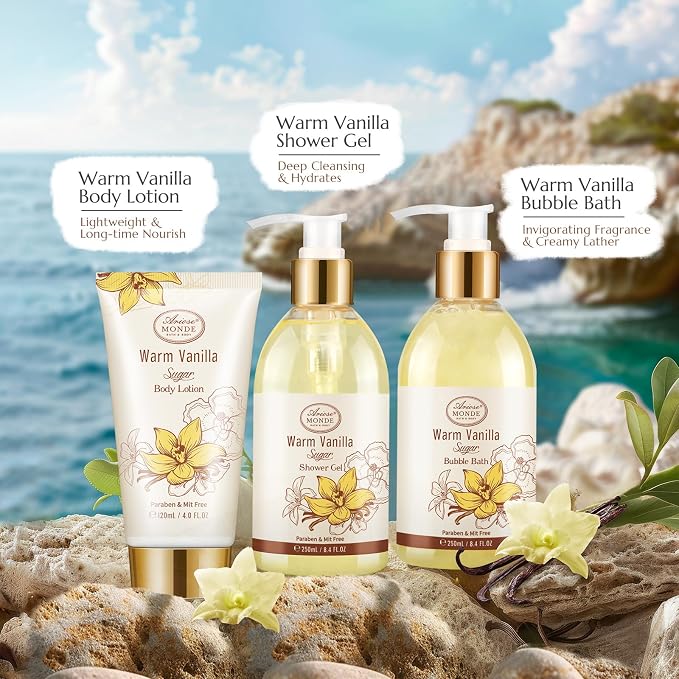 Bath and Body Warm Vanilla Sugar Spa Gifts - Image 4