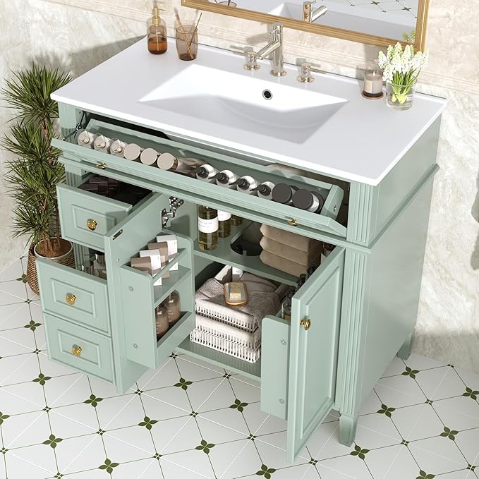 36" Bathroom Vanity Cabinet - Image 5