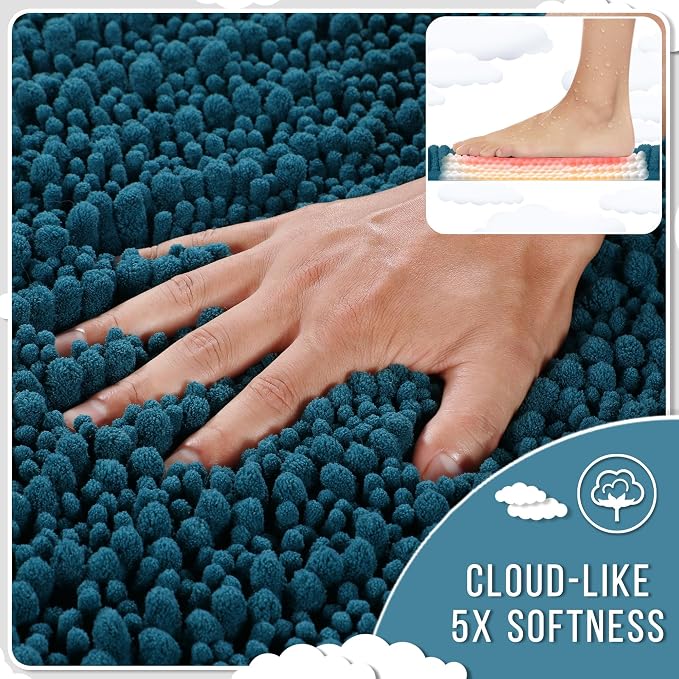 Yimobra Bathroom Rugs Non Slip Washable - Image 4