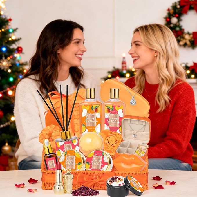 Christmas Gifts for Women Gift- 23-Piece Bath & Body Gift Basket Set for Women - Image 3