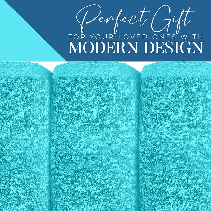 DAN RIVER Pack of 1 Bath Sheet 40x80 Inches, Jumbo Bath Sheets - Image 3