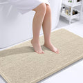 OLANLY Bathroom Rugs 44x24, Extra Soft Absorbent Chenille Bath Rugs, Rubber by OLANLY