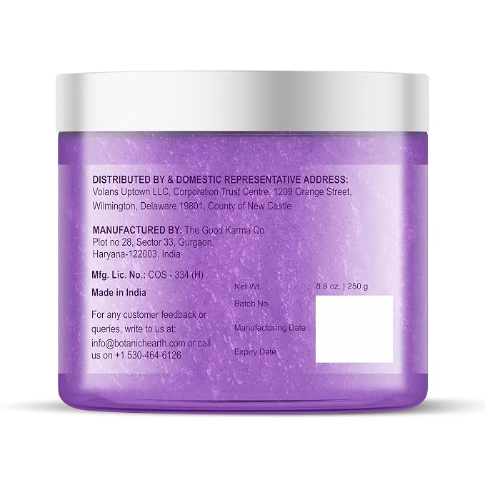 Botanic Hearth Dreamy Lavender Body Scrub 8.8 Fl Oz | Gently Exfoliates and - Image 7