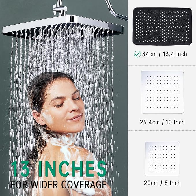 13 Inch Rainfall Shower Head - Image 4