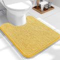 OLANLY Toilet Rugs U-Shaped 24x20, Extra Soft Absorbent Chenille Contour by OLANLY
