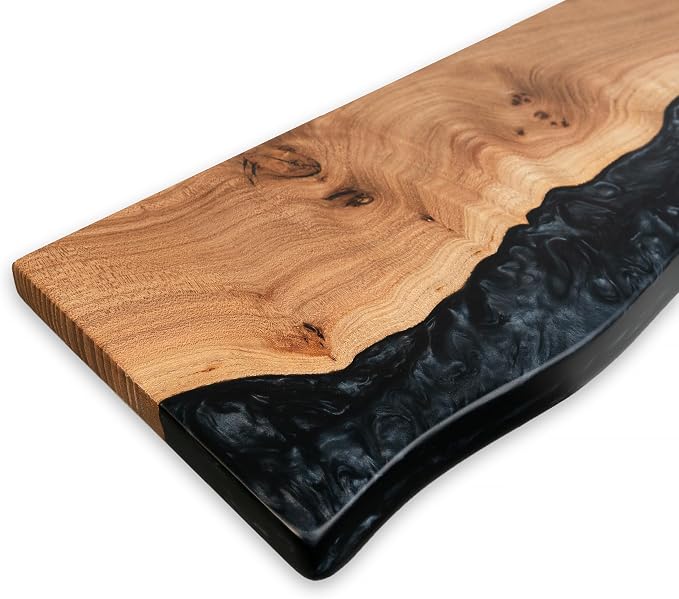 RWA Live Edge Floating Shelf – Unique Wood Floating Shelf - Image 5