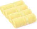 Melissa Linen, 4 Piece Washcloths, 12x12 in Turkish Soft Wash Cloth Set by MelissaLinen