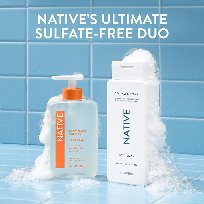 Native Sulfate Free Body Wash Contains Naturally Derived Ingredients | - Image 9