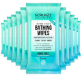 Extra Large Bath Wipes for Adults No Rinse by Scrubzz