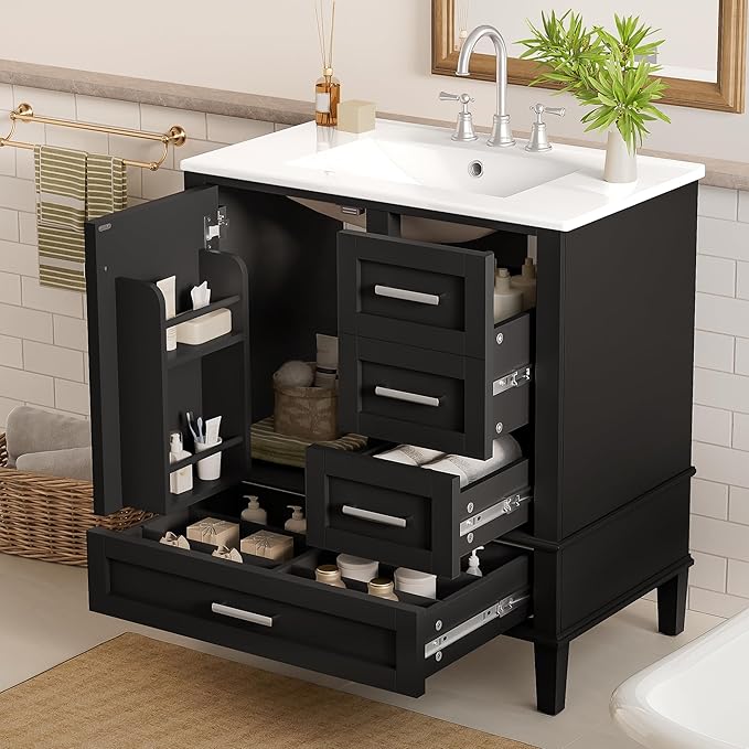 Harper & Bright Designs 30" Bathroom Vanity by HarperBrightDesigns