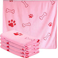 Chumia 4 Pcs Dog Towels for Drying Dog Puppy Bulk Microfiber Absorbent Paw by Chumia