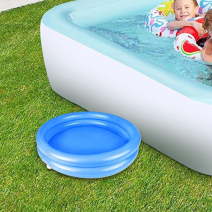 Foot Bath for Pool Entry Pool Foot Bath 23.6x23.6x6.3 Inflatable Foot Bath - Image 4