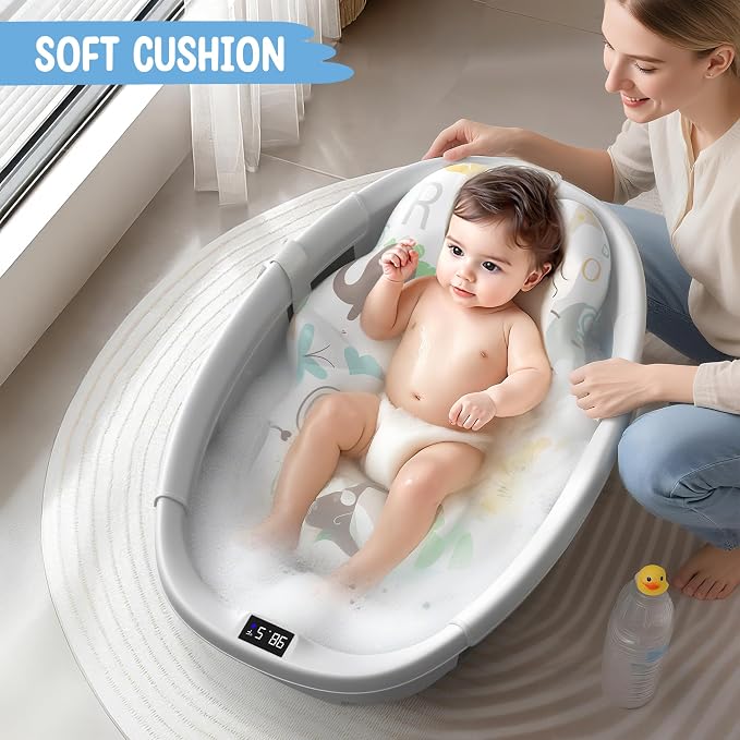 Collapsible Baby Bathtub, 3s to Install, Baby Bath Tub - Image 2