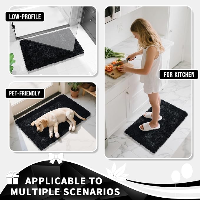 Yimobra Long Bathroom Rug Non Slip 44x24 Inch, Extra Thick Soft Absorbent - Image 7