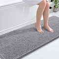 OLANLY Bathroom Rugs 70x24, Extra Soft Absorbent Chenille Bath Rugs, Rubber by OLANLY