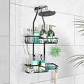 Shower Caddy Hanging, Rustproof Anti-Swing Shower Organizer, Hanging Bathroom by Silub