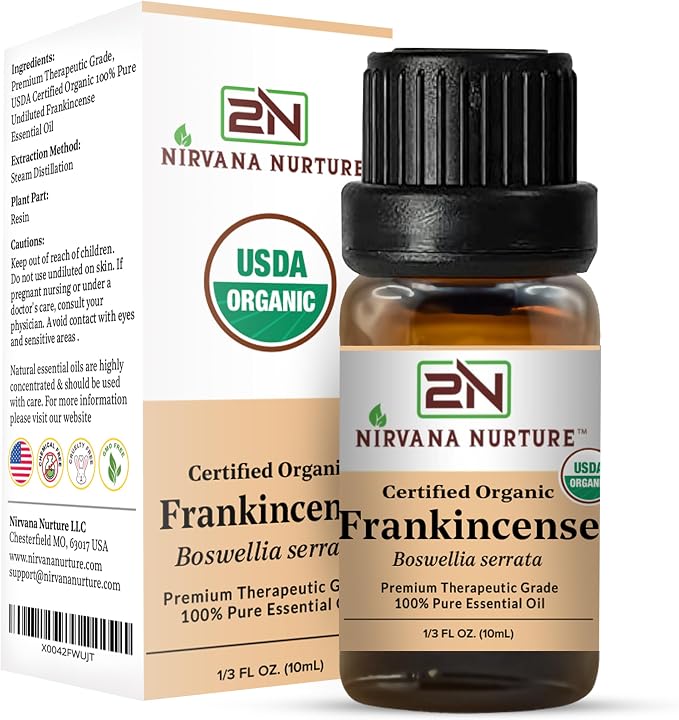 Frankincense Essential Oil USDA Certified Organic, 100% Pure Natural Premium - Image 8