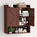 EasyCom 22" W x 26" H Bathroom Wall Cabinet, Farmhouse Medicine Cabinet by EasyCom