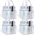 Hillban 4 Pcs Mesh Shower Caddy Portable Large Quick Dry Shower Caddy Basket by Hillban