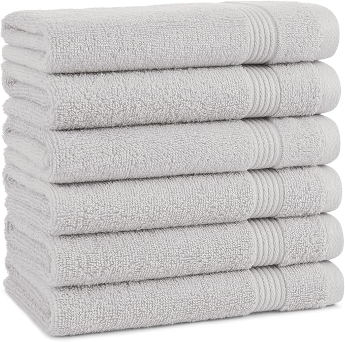 Arkwright Bathroom Hand Towels Set of 6 by Arkwright