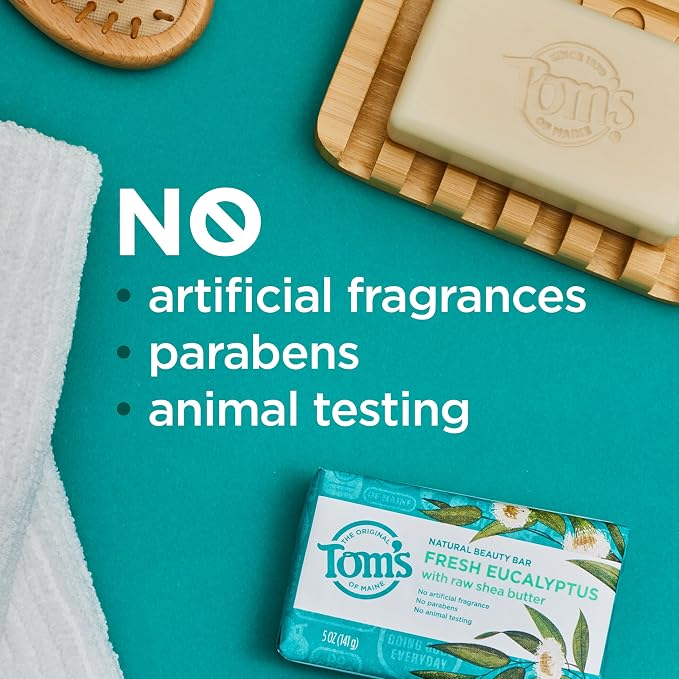 Tom’s of Maine Moisturizing Natural Beauty Bar Soap - Image 4
