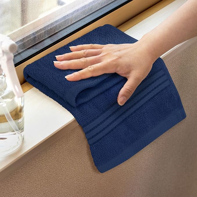 Utopia Towels 12 Pack Premium Wash Cloths Set, 12 by 12 Inches, 100% Cotton - Image 3