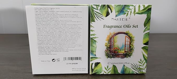 PHATOIL Coconut 20 Pcs Fragrance Oil Set, Premium Fragrance Oil, - Image 9