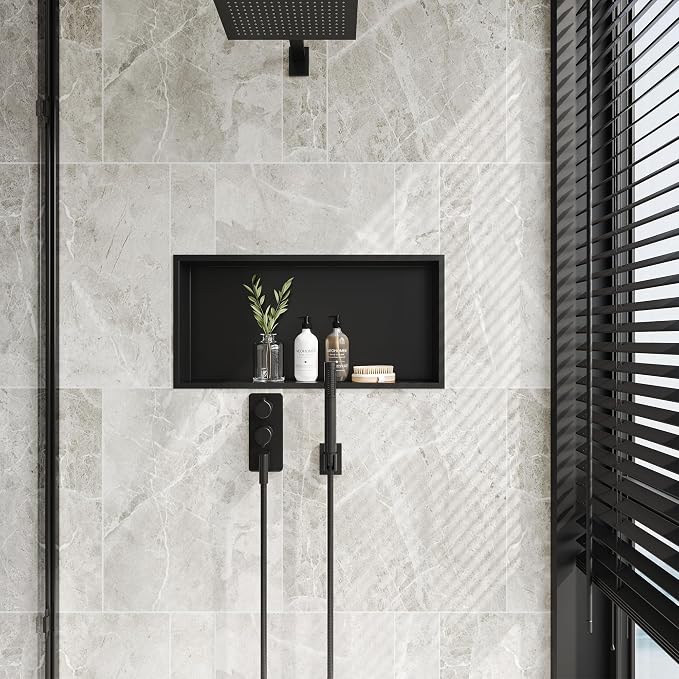 Neodrain Shower Niche, Shower Niche Bathroom Shelf, NO Tile Needed Recessed - Image 2