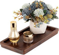 Bathroom Vanity Tray 11.8x5.9in of Acacia Wood by Demigo