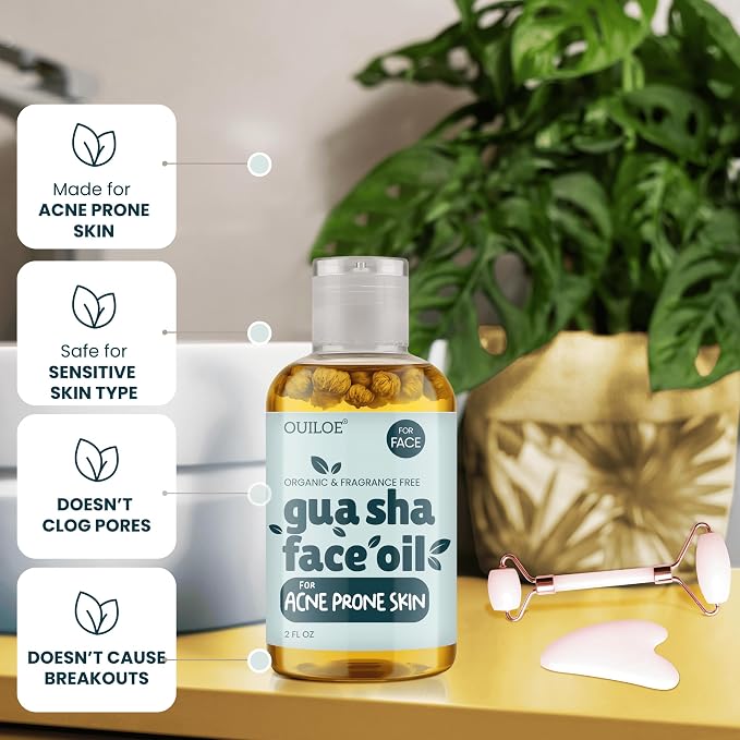 Gua Sha Oil for Acne Prone Skin - Image 6