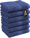 LANE LINEN Washcloths Pack of 6 by LaneLinen