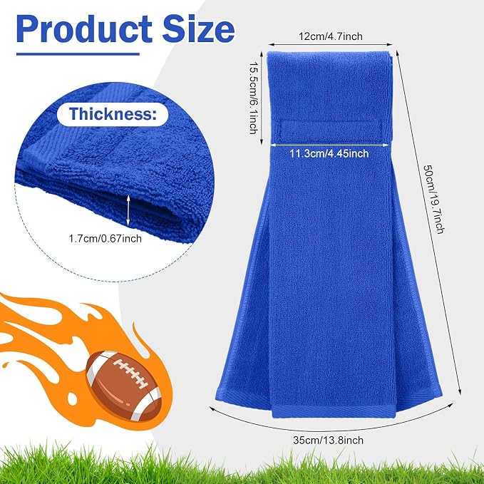 Shimeyao 2 Pcs Cotton Sports Football Towel - Image 2